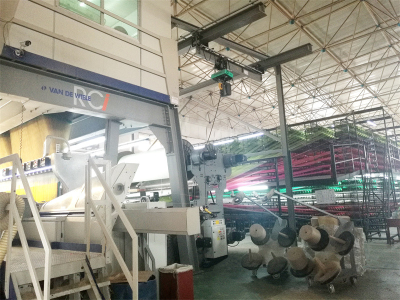 Foshan New Dream Carpet Co., Ltd. 공장 생산 라인