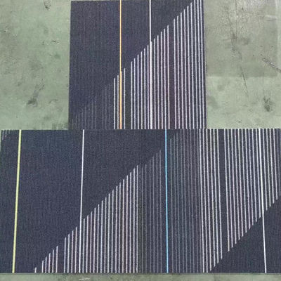 루프파일 럭셔리 100% 나일론 오피스 카펫 타일 50x50cm 평방파일 무게 620±20g/sqm