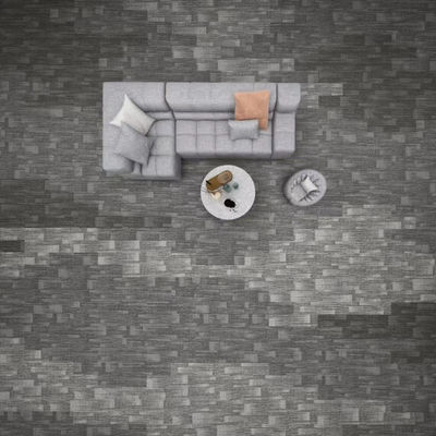 50x50cm 사각형 카펫 타일 럭셔리 100% 나일론 소재 사무실 직사각형 모양