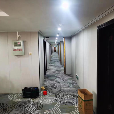 호텔 벽에서 벽 상용 바닥 기계 장식용 방화 카펫