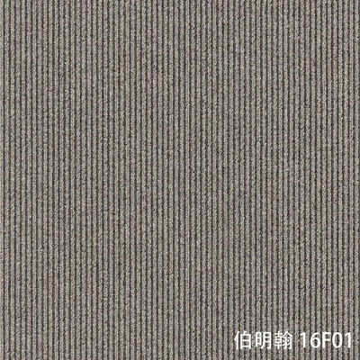 현대 상업 사무실 및 학교용 550 ± 5% 튜프드 레벨 루프 나일론 카펫 타일