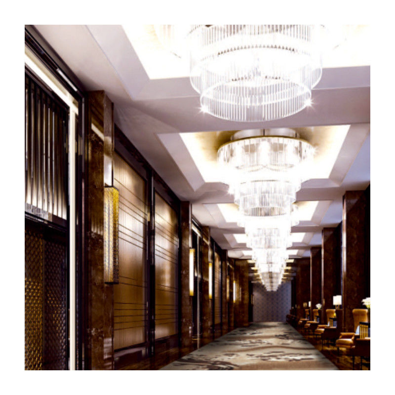 80%의 양털과 20%의 나일론 가섬유 자크바르 패턴을 가진 Axminster Zealand Wool Carpet
